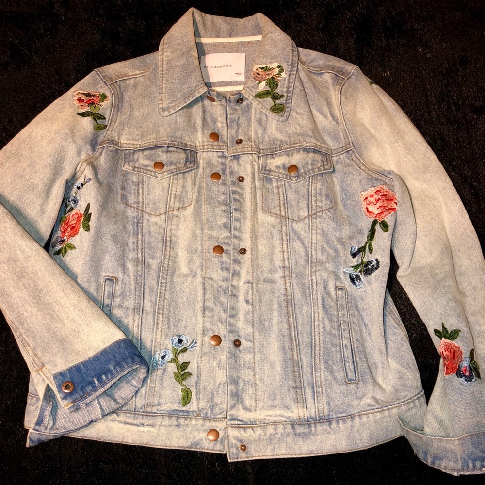 Light blue denim jacket